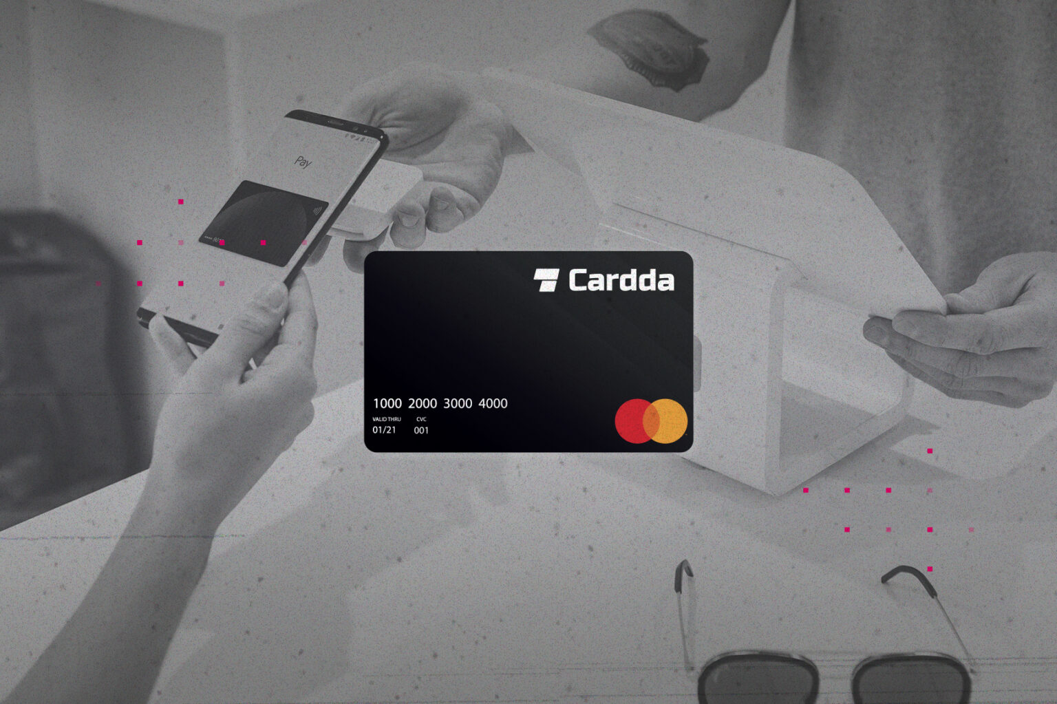 Tarjeta de Cardda powered by Pomelo