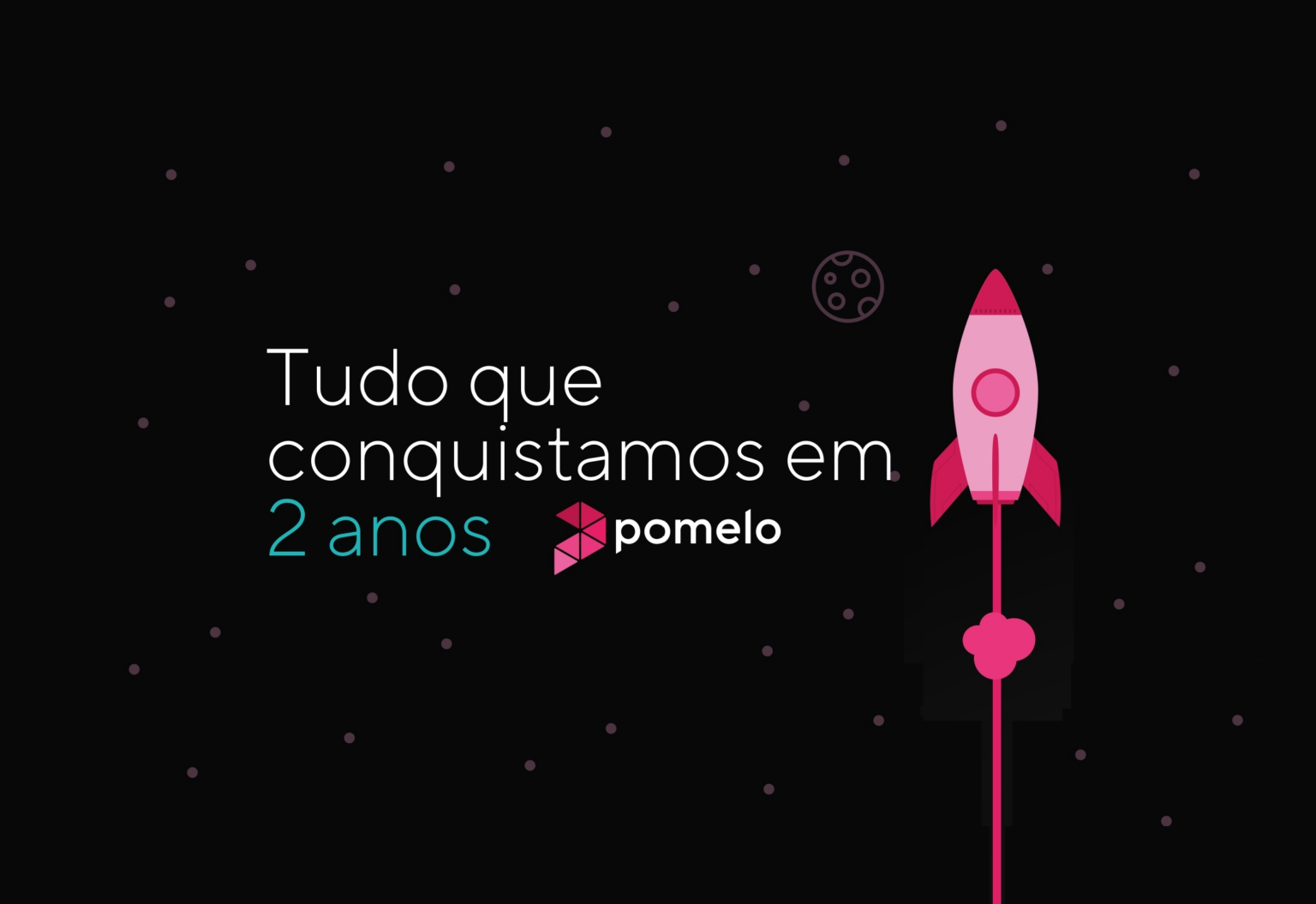 Ilustração dos feitos da Pomelo